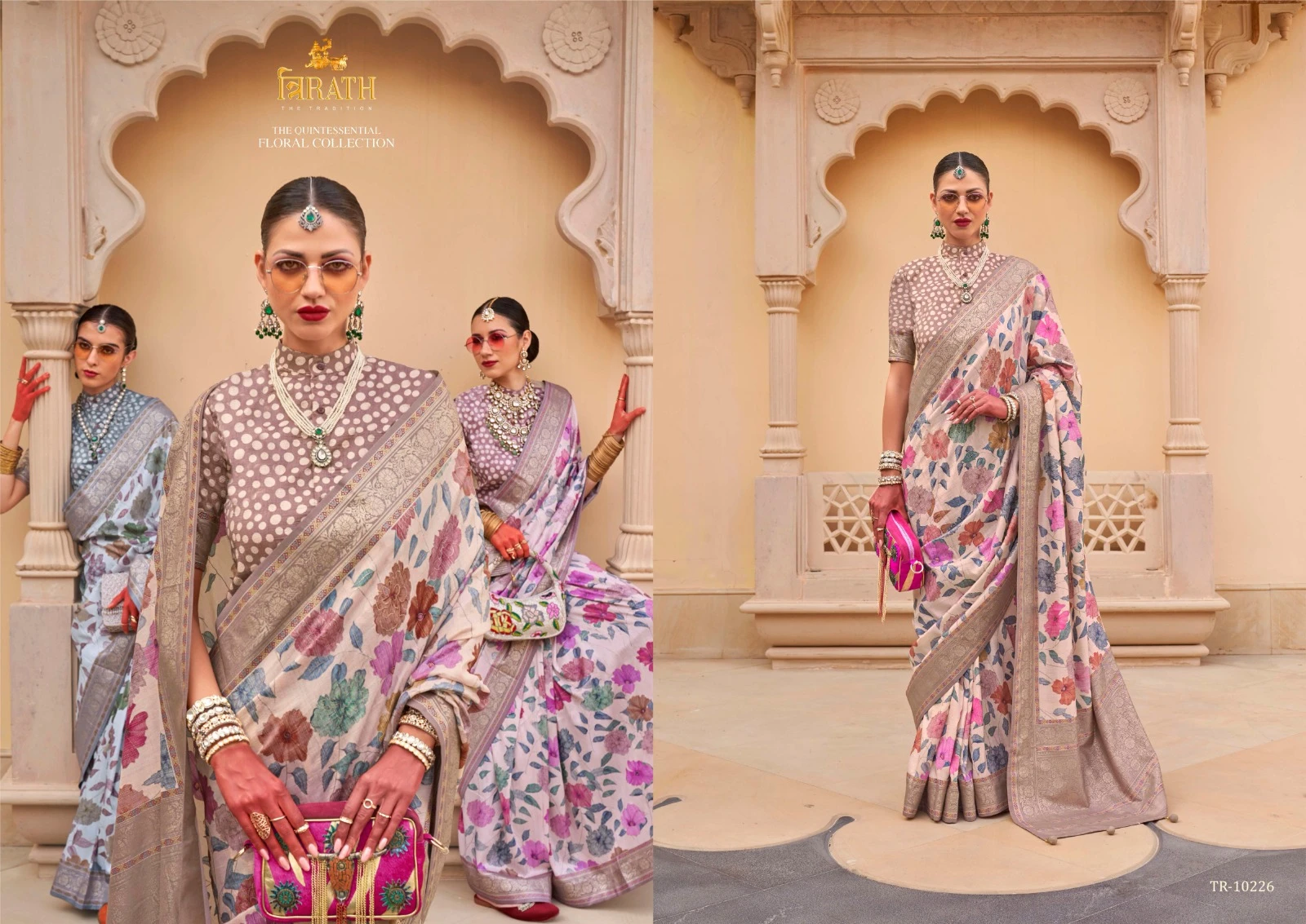 Trirath Pushpavatika Super Pv Silk Wholesale Fancy Sarees Catalog — Wholesale Sarees, MPA wholesale from Surat — Photo 10